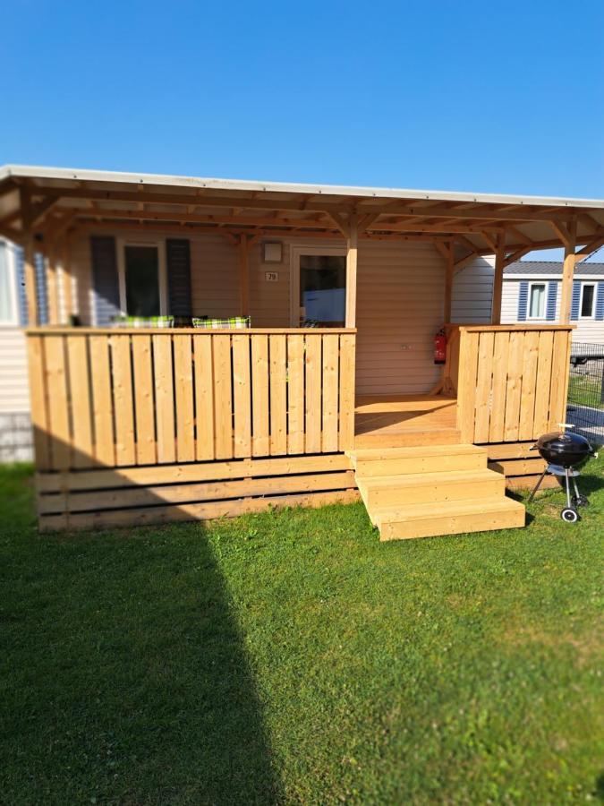 Mobilheim Chalet Bei Georg Seekirchen am Wallersee Kültér fotó